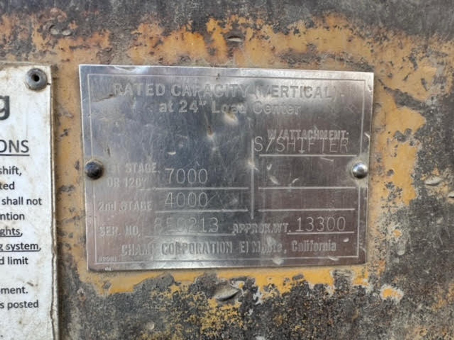 Image for Champ Forklift