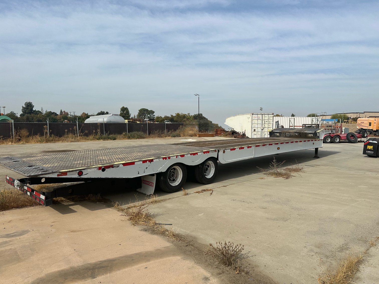 Image for 2014 Landoll Slide Axle Equipment Trailer
