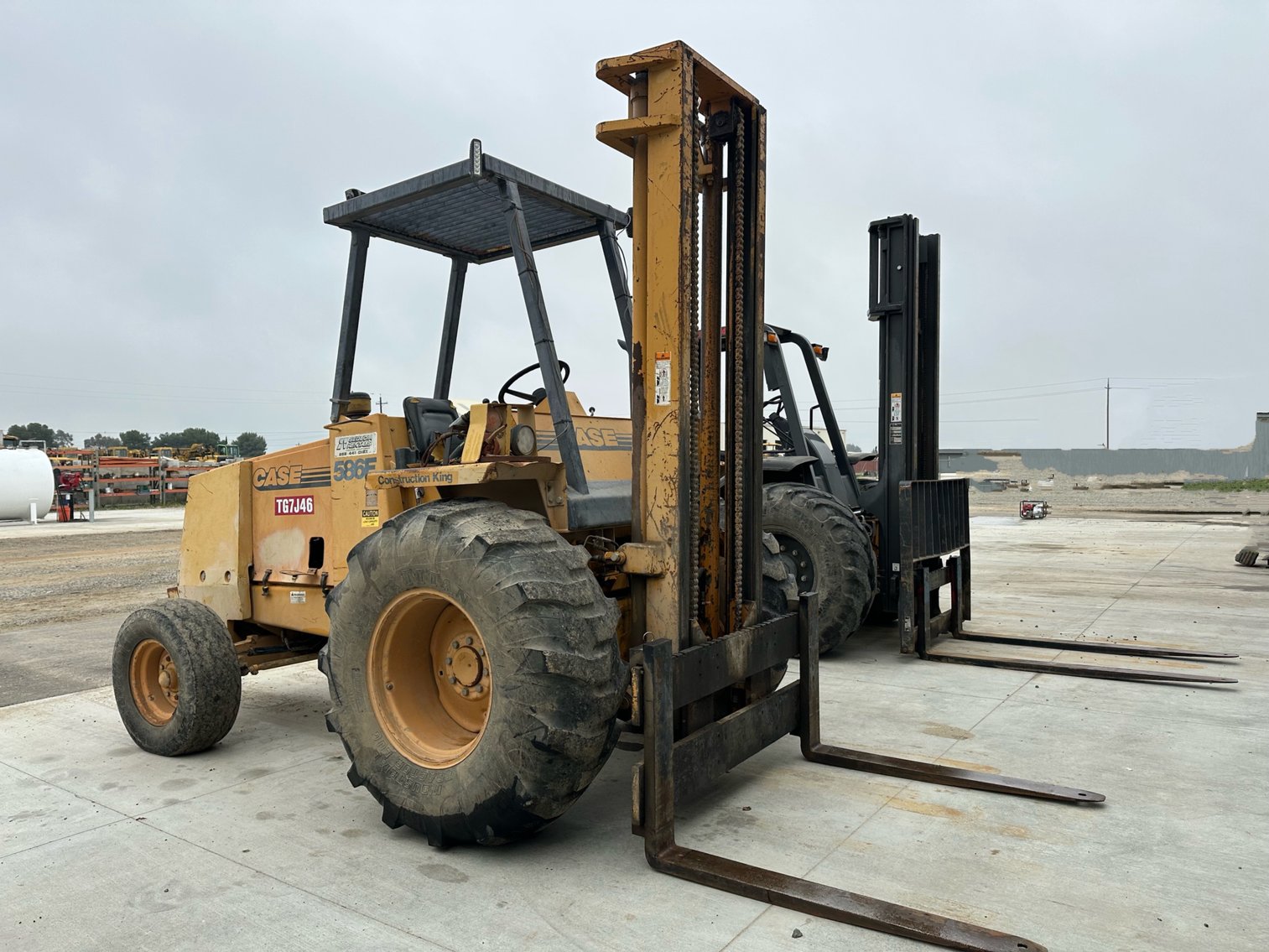 Image for Case 580E Rough Terrain Forklift
