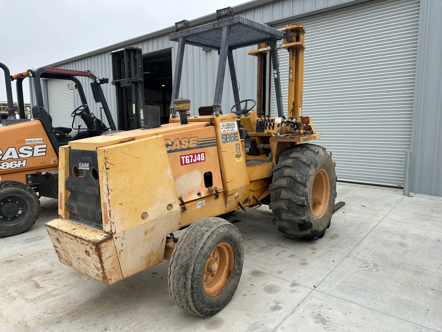 Image for Case 580E Rough Terrain Forklift