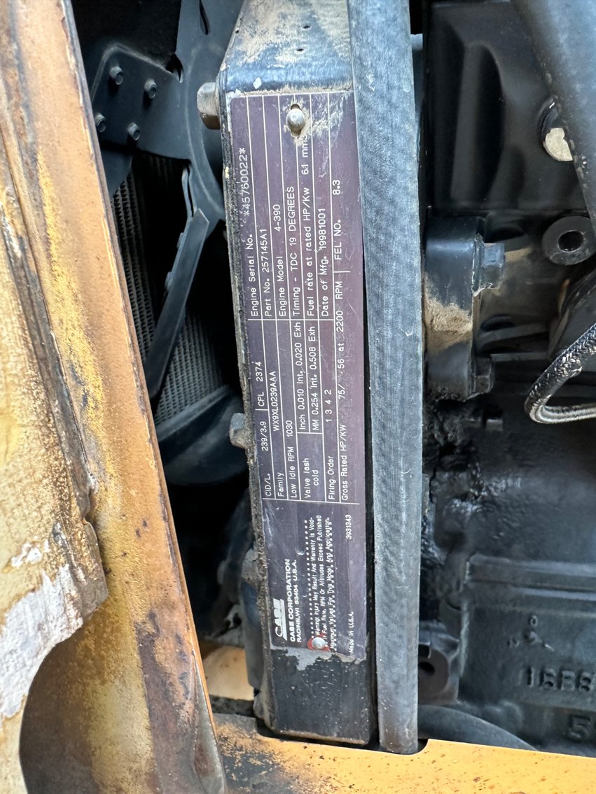 Image for Case 580E Rough Terrain Forklift