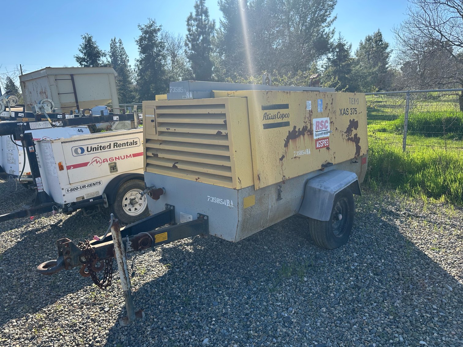 Image for 2007 Atlas Copco XAS 375 T3 S/A Air Compressor