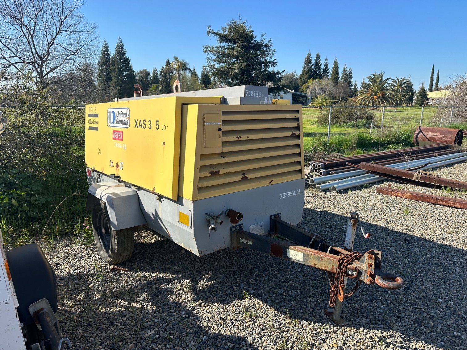 Image for 2007 Atlas Copco XAS 375 T3 S/A Air Compressor
