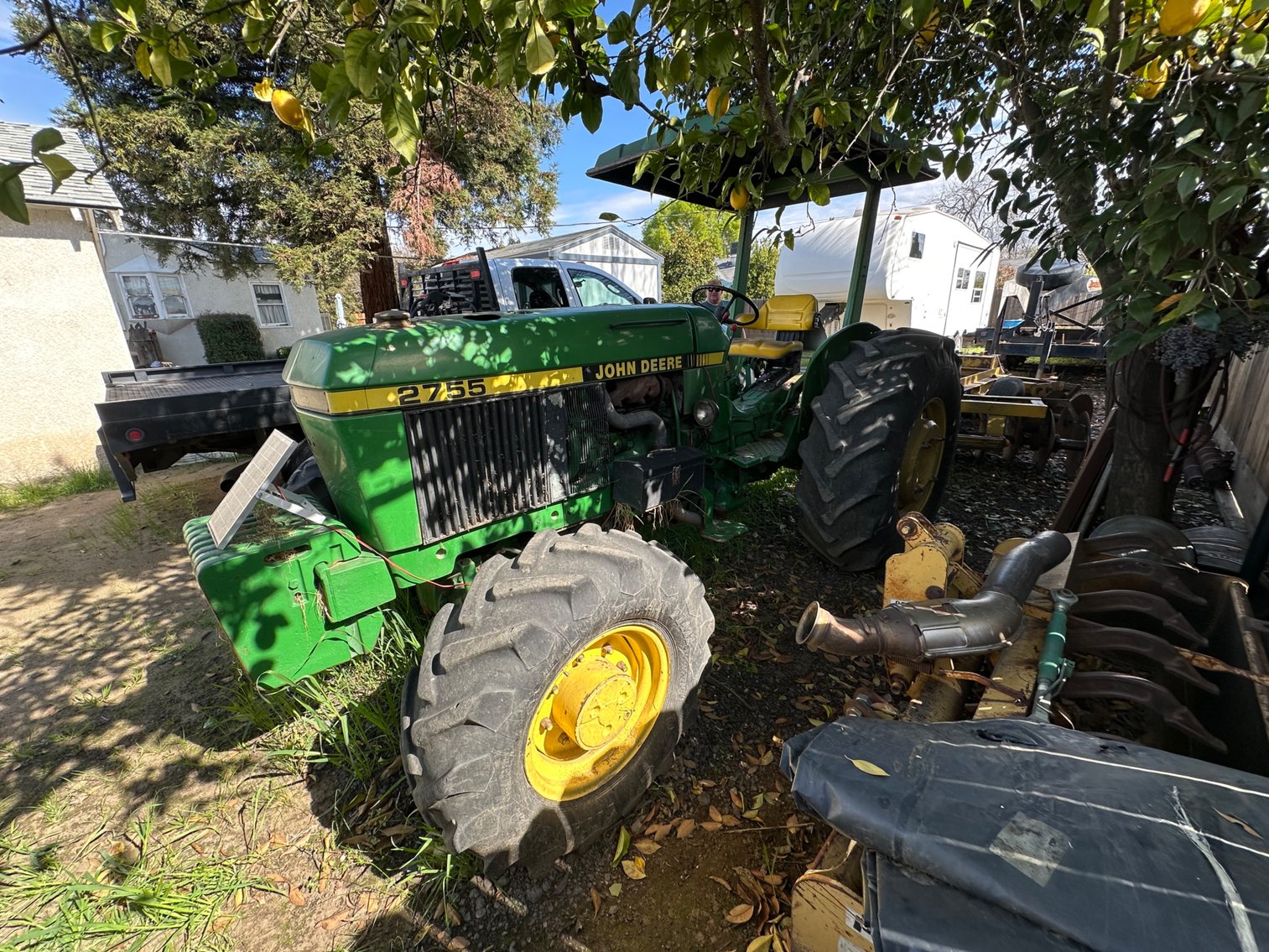 Image for 1990 John Deere 2755 Disc & Scraper Combo