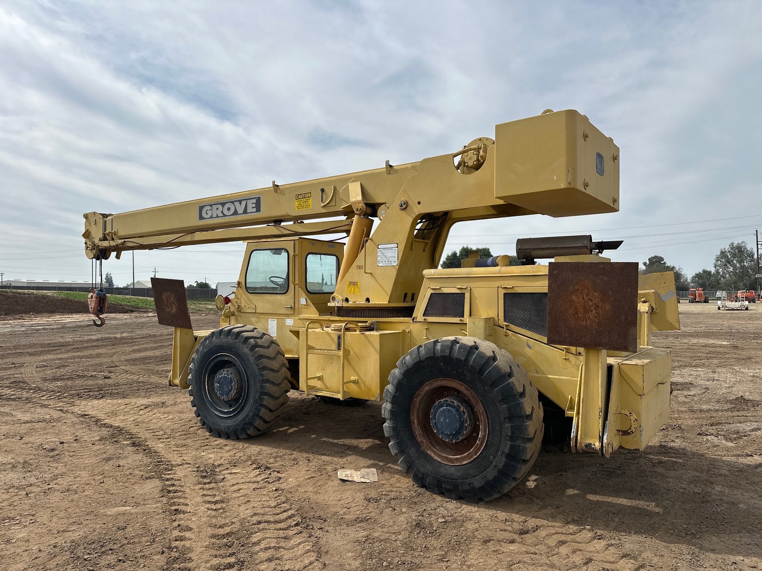 Image for Grove RT58 28000 lb Rough Terrain Crane
