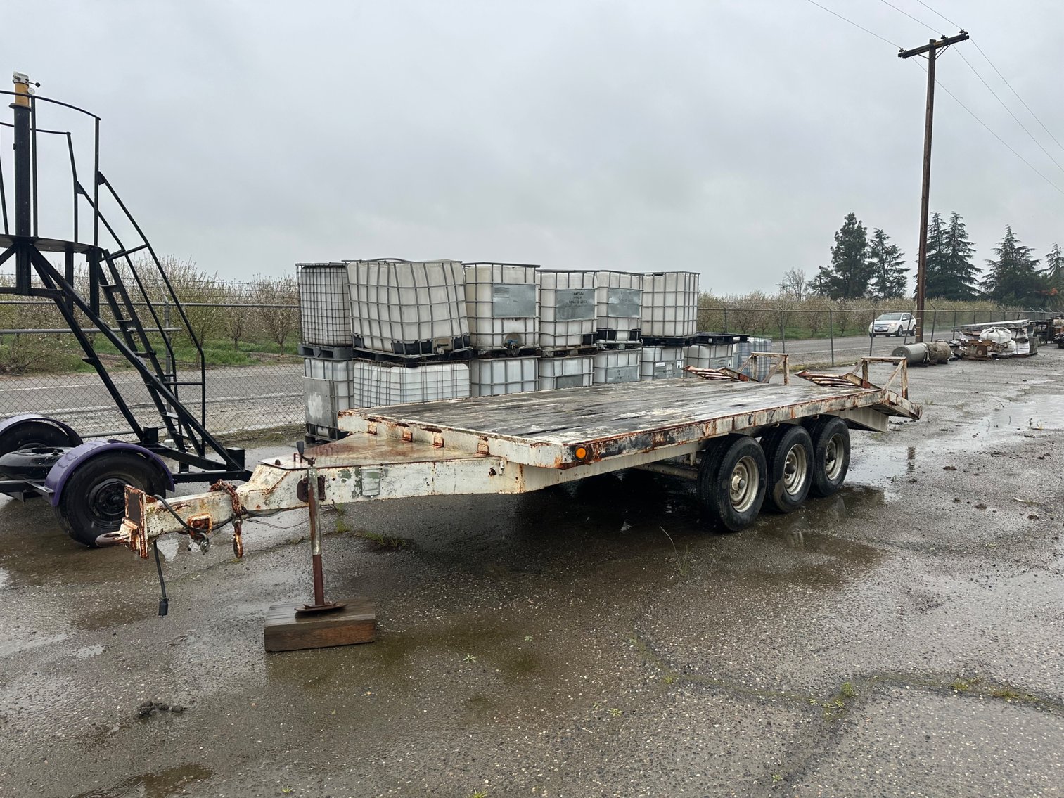 Image for Triple Axle Equipment Trailer