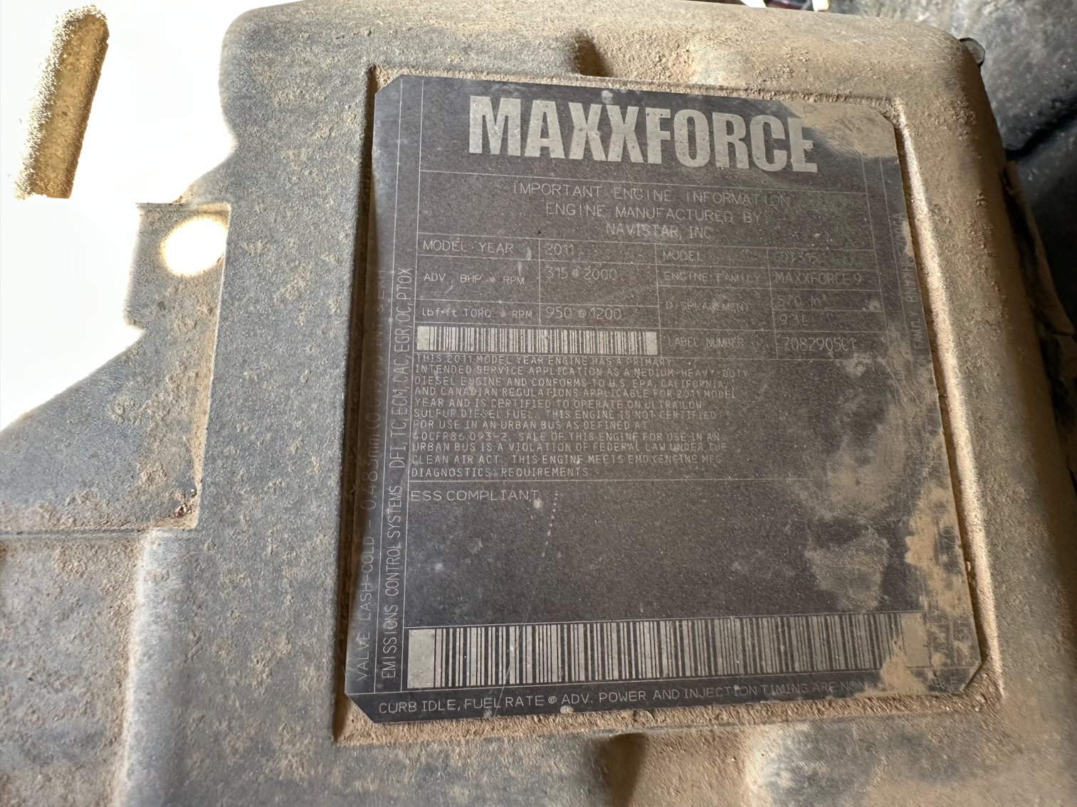 Image for 2012 International 4400 T/A 4000 Gallon Water Truck