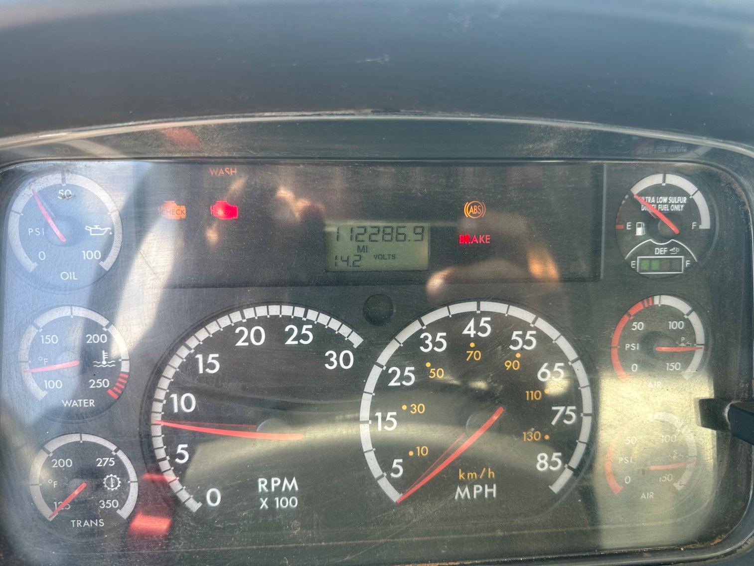 Image for 2012 Freightliner M2 Elgin Crosswind Sweeper