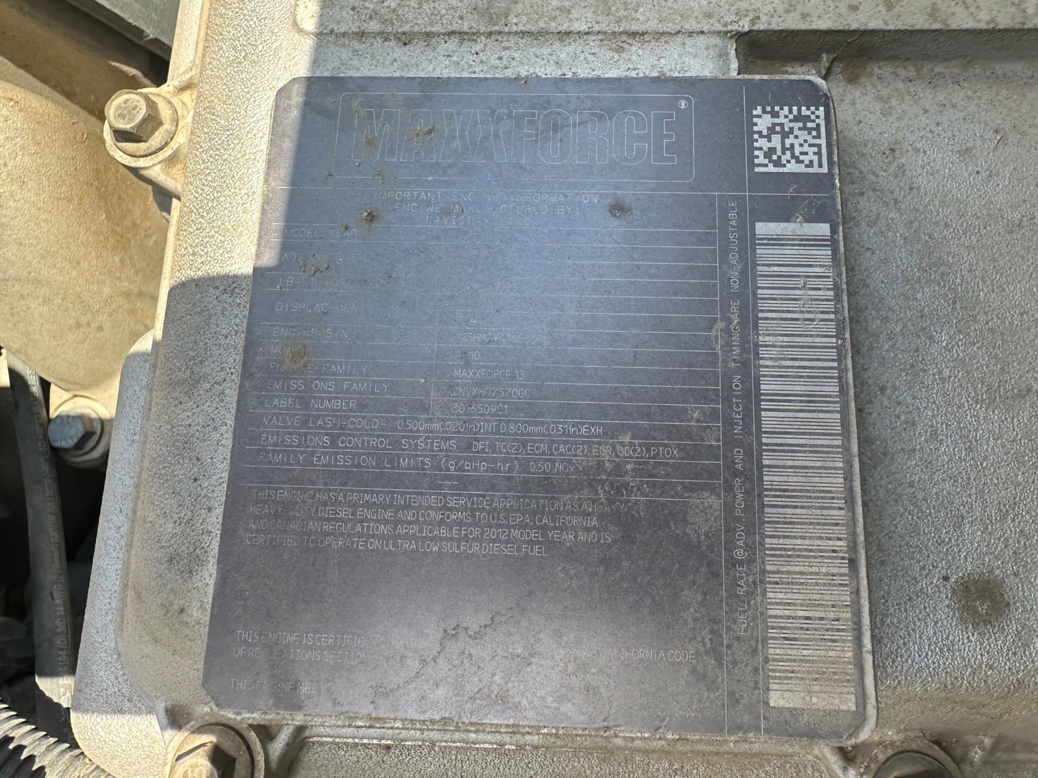 Image for 2013 International 8600 T/A Dump Truck