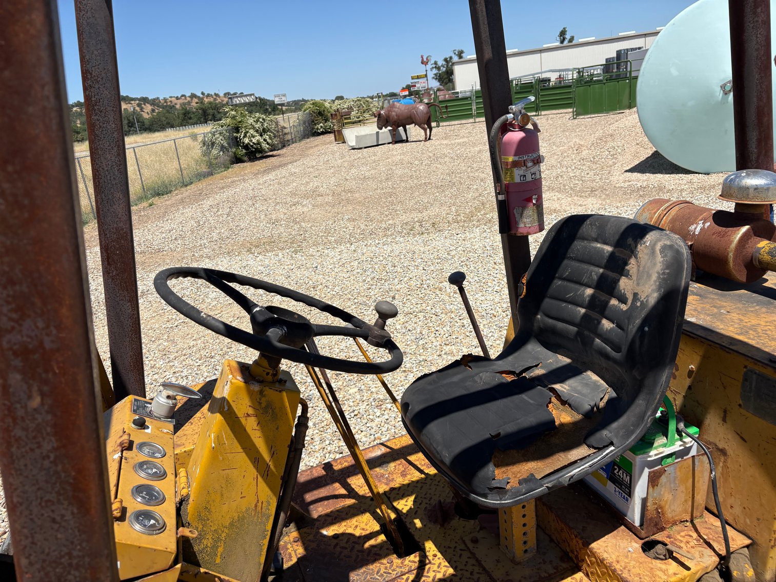 Image for Liftall L50 5000 lb Forklift•5,187 Hours Canopy, 48 in Forks, Side Shift, 12-16.5 Rears, 14-17.5 Fronts