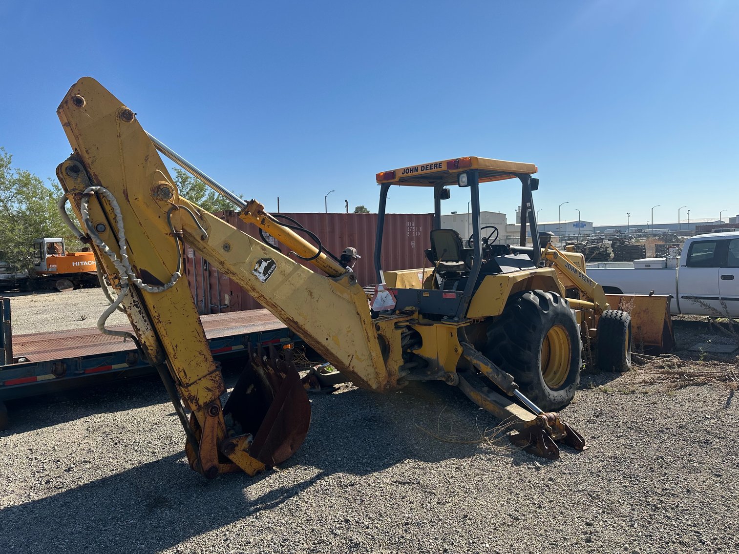 Image for John Deere 510C Backhoe