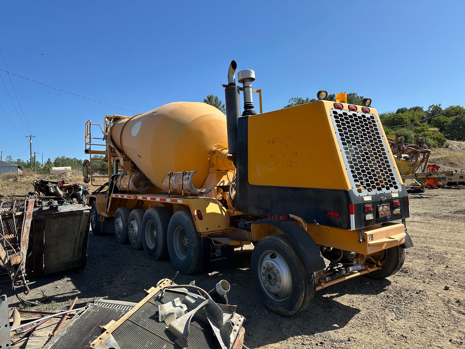 Image for 1987 Terex Front Discharge Mixer