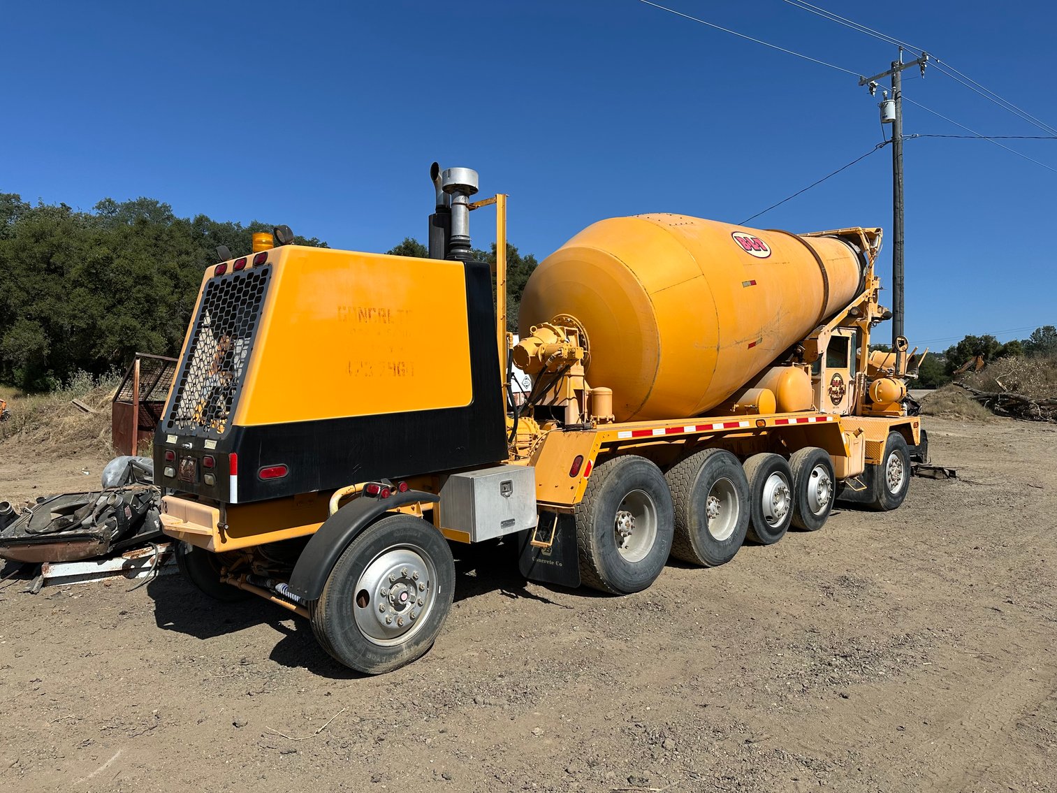 Image for 1987 Terex Front Discharge Mixer