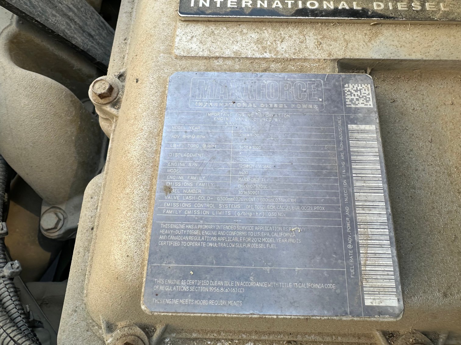 Image for 2013 International 8600 T/A Day Cab