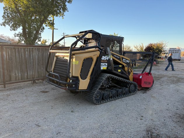 Image for ASV RT120 with Fecon Masticating Head