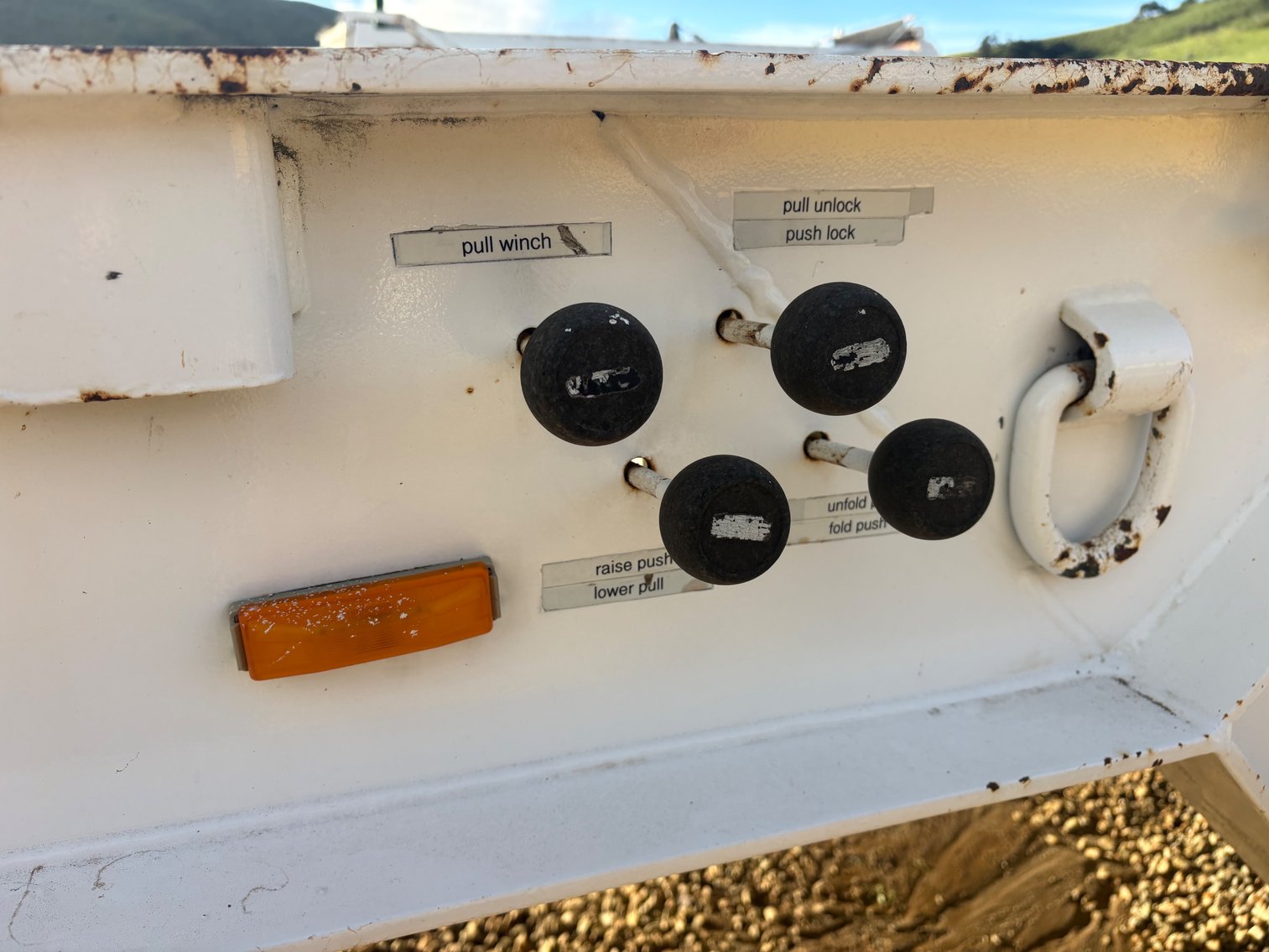 Image for Wilson Drop Deck Trailer with hydraulic tail and winch