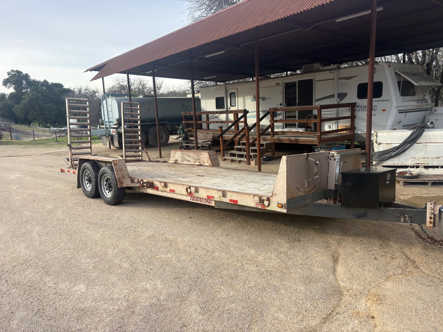 Image for Travalong 20’ Trailer with fold down Ramps
