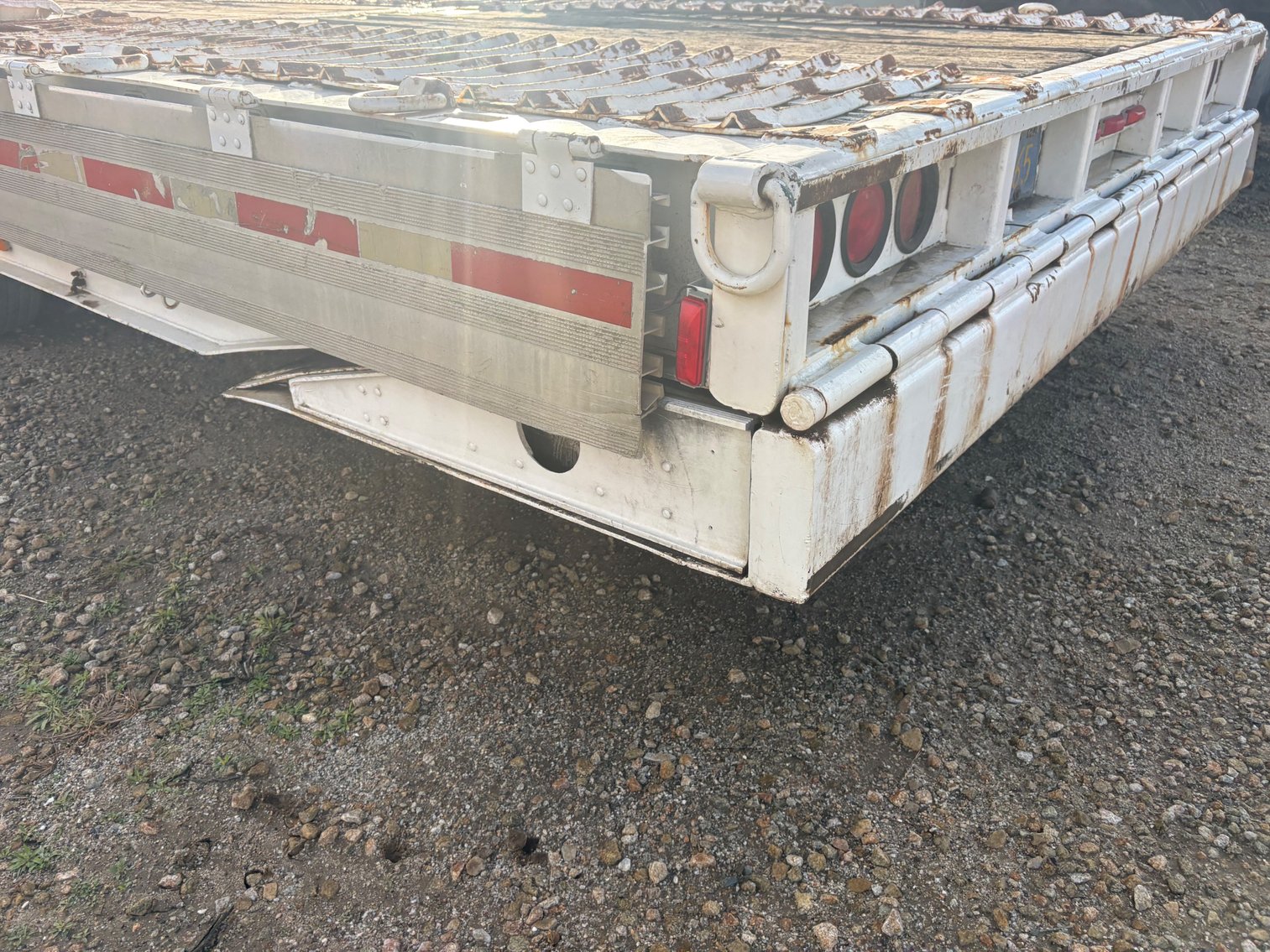 Image for Wilson Drop Deck Trailer with hydraulic tail and winch