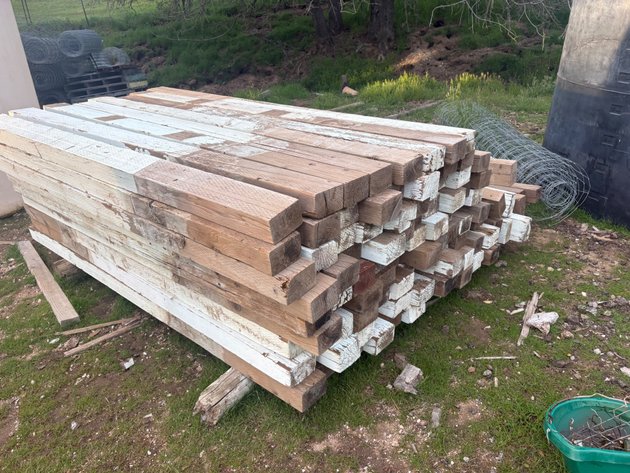 Image for 4” x 6”x 8’ -100 pressure treated posts $500