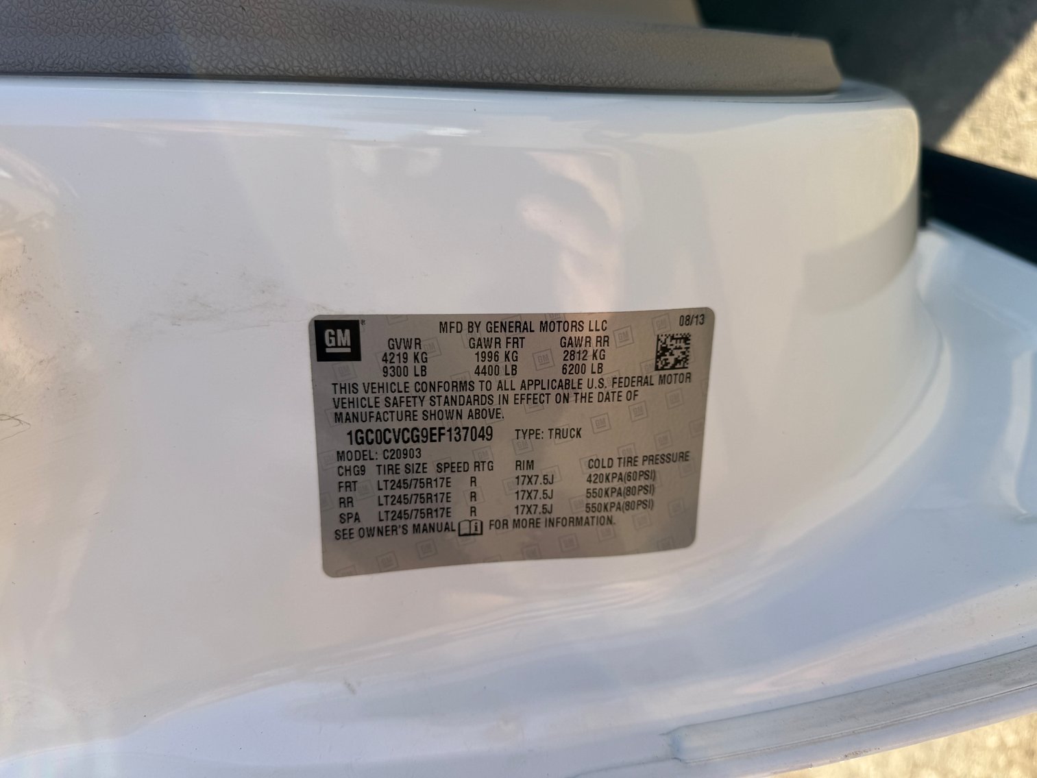 Image for 2014 Chevrolet Silverado Pickup Truck