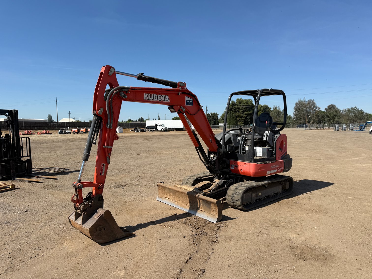 Image for 2017 Kubota KX040-4 Mini Excavator
