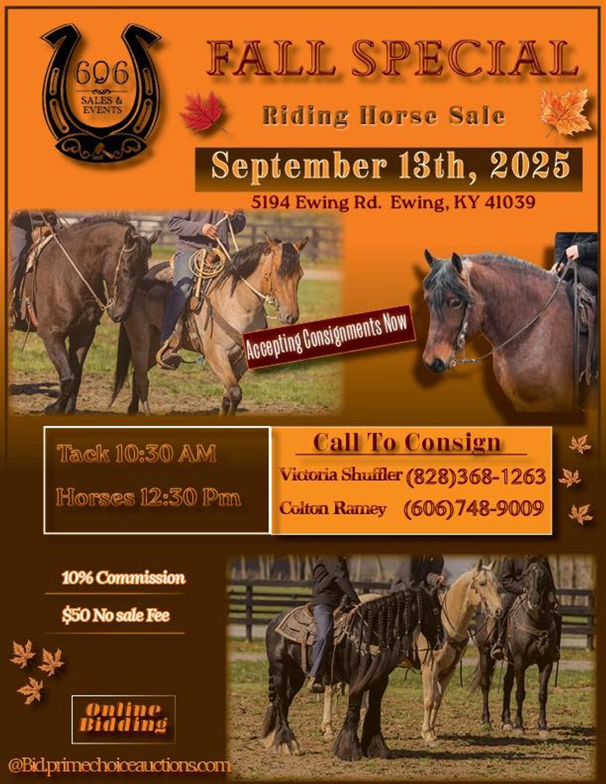 Image for 606 Fall Riding Sale