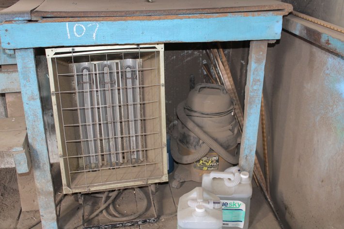Image for (2) Heaters, fan, Werner 8' Ladder