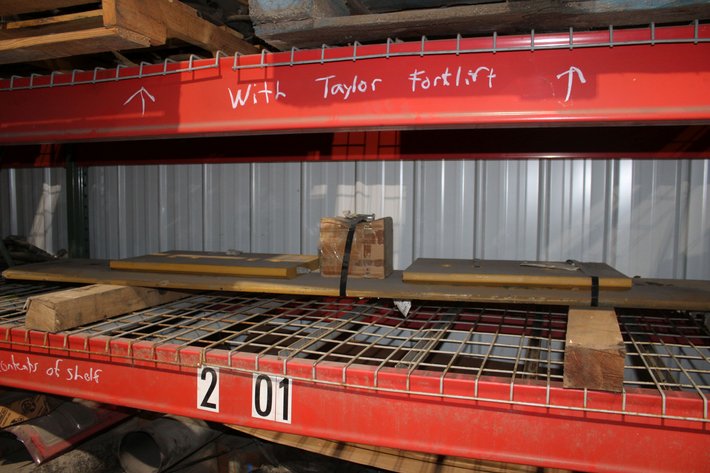 Image for Bucket Blade on shelf labeled 2-01