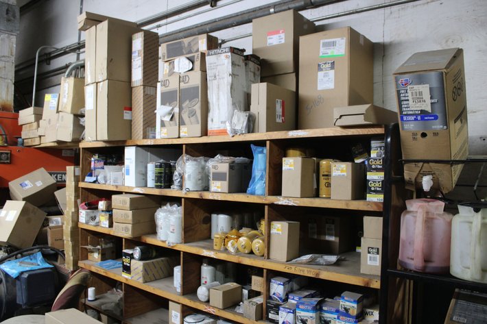 Image for Shelf & Oil Filter Contents