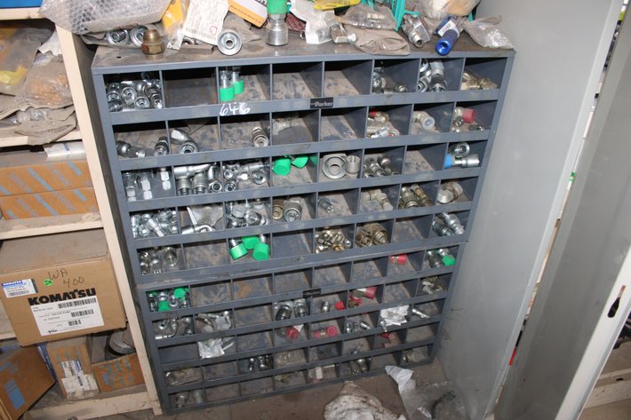 Image for Shelf & Contents, All Hydraulic Fittings