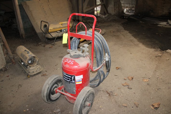 Image for Ansul Fire Extinguisher & Cart