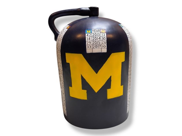 Image for “Little Brown Jug” University of Minnesota vs. Michigan Trophy (Replica)