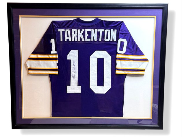Image for Fran Tarkenton Autographed Jersey - Minnesota Viking - Authenticated