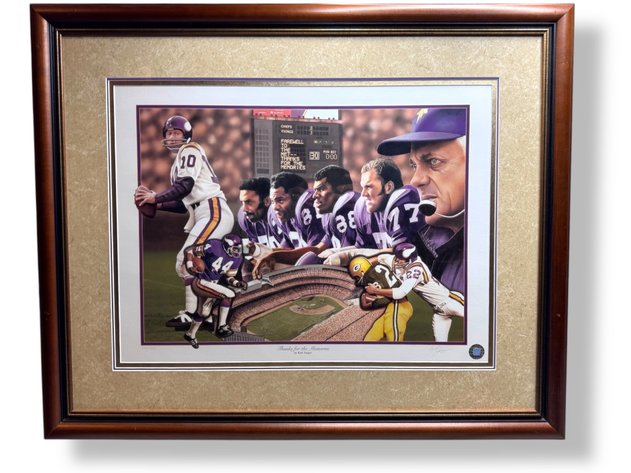 Image for Karl Jaeger “Thanks for the Memories” Framed S/N Print 27” x 33”