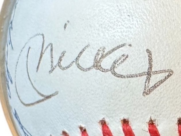 Image for NY Yankees Autographed Baseball - Mickey Mantle, Whitey Ford, Bill 