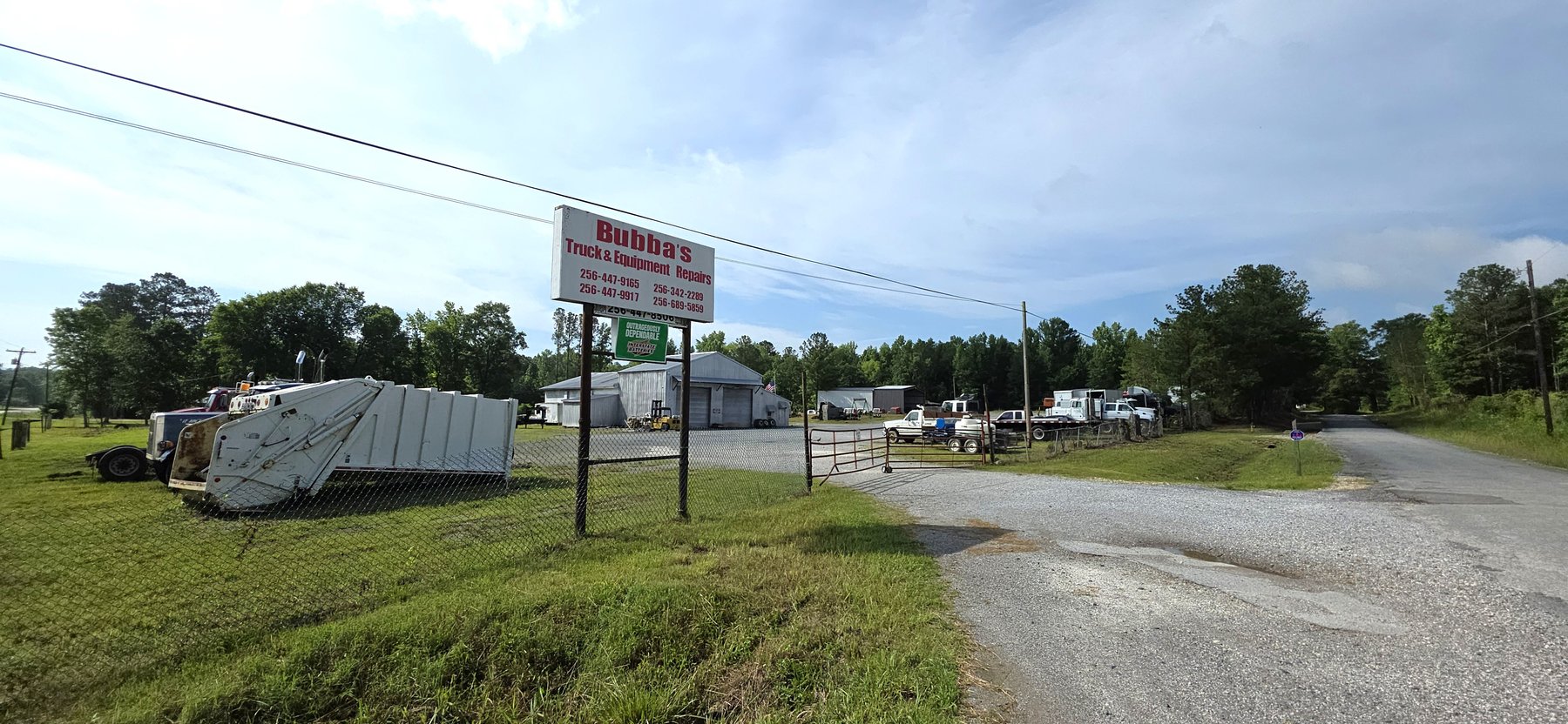 Image for Bubba's Truck and Equipment Repairs LLC Real Estate and Personal Property 07.19.25