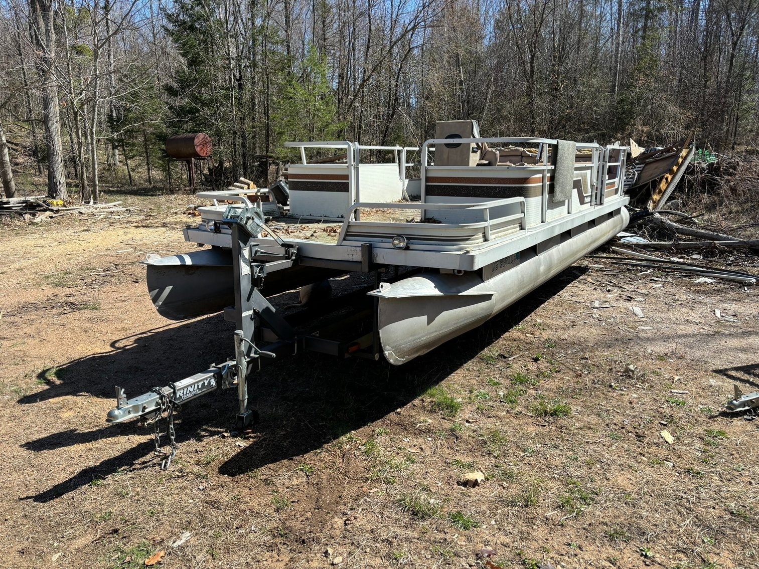 Handyman Surplus: Small Engine, 1984 Harris Pontoon Boat
