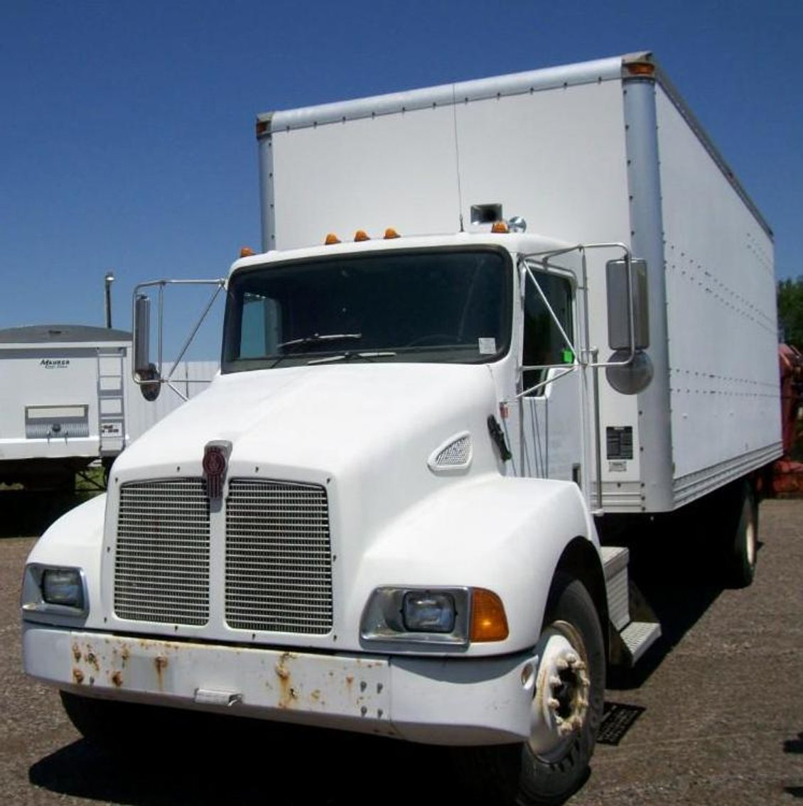 Marshall Truck Salvage Excess Equipment: Kenworth T300 Van, Trailer, Road Grader, Case 1840 Skid Steer and More