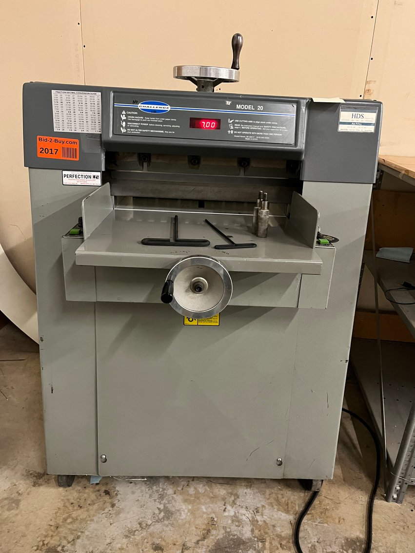 Commercial Printing Equipment, Pallet Racking & Office Supplies (154979)
