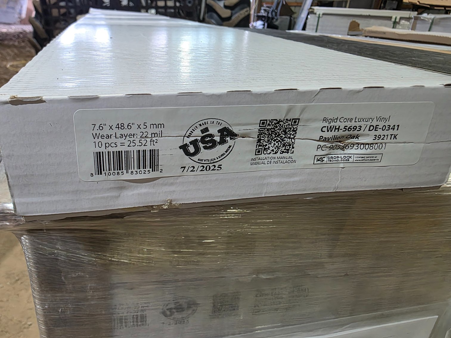 Over 33,000 Sq Ft of Plank Click Together Flooring: #3 (154999)