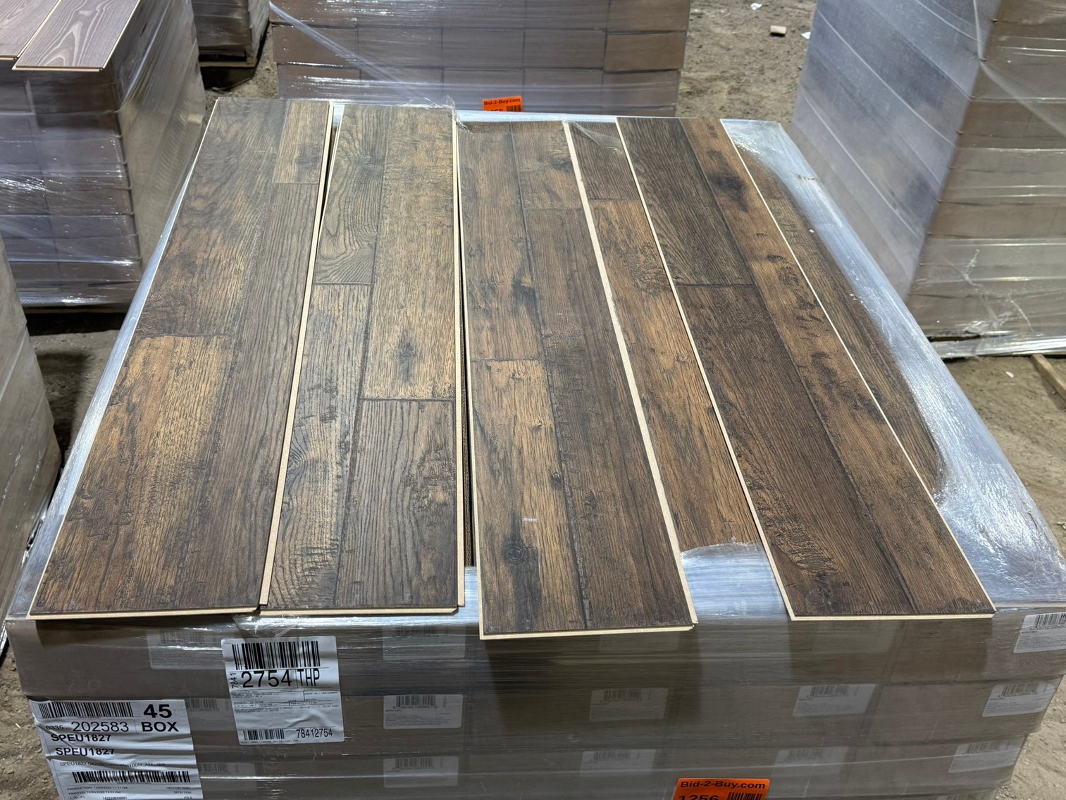 Over 33,000 Sq Ft of Plank Click Together Flooring: #3 (154999)
