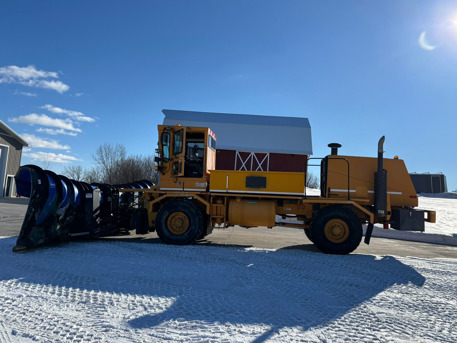 1996 Oshkosh H-2518 Truck With 27' Plow & Protech 14' Snow Pusher (157504)