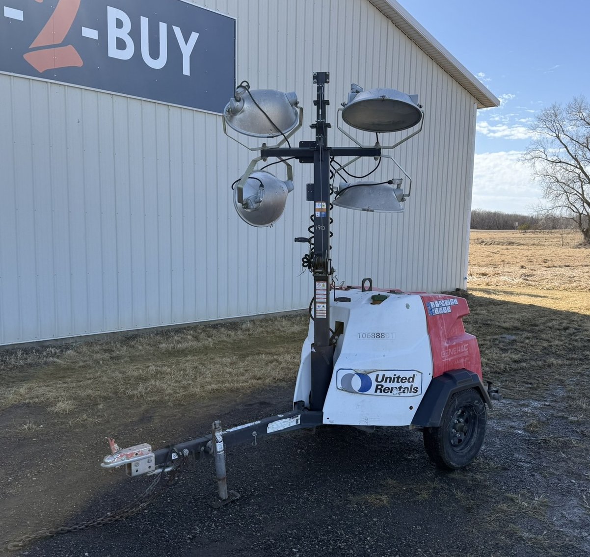 Generac Magnum MLT6SM Portable Light Tower (158364)