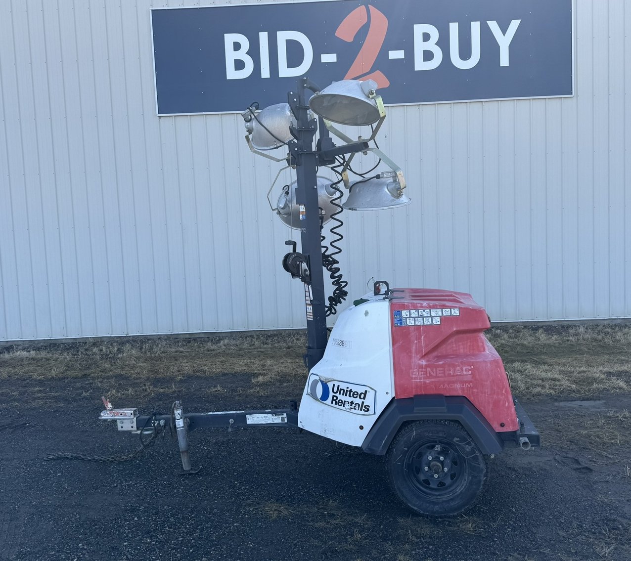 Generac Magnum MLT6SM Portable Light Tower (158364)