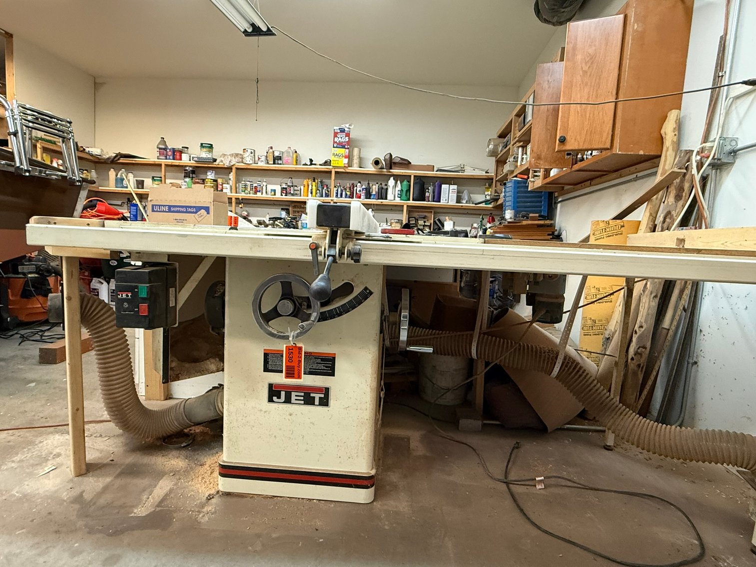 Jordan, MN Moving Auction: Woodshop Equipment, Bobcat 341 Excavator, Trees, Tools & More
