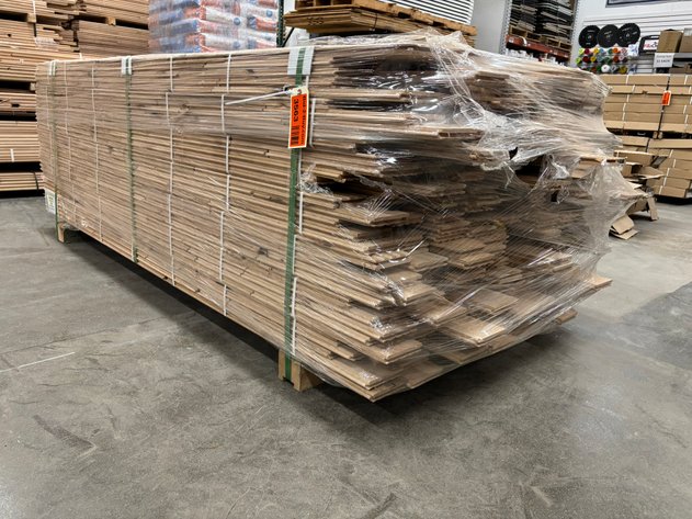 Image for Surplus Hardwood Flooring & Primed Trim Boards (159790)