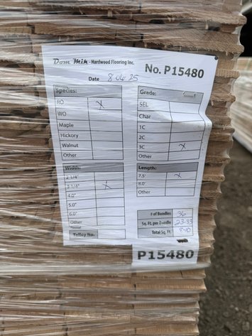 Image for Unfinished Hardwood: White & Red Oak (160297)