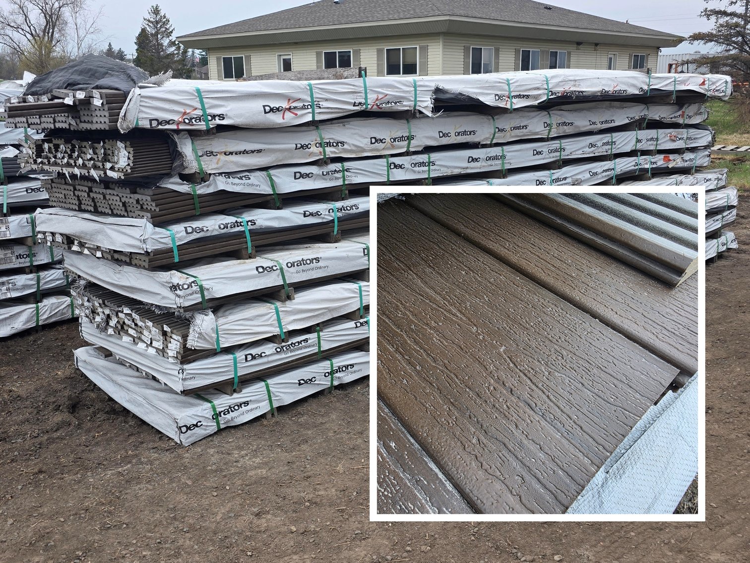 Solid & Slotted Composite Deck Boards: 16', 12'