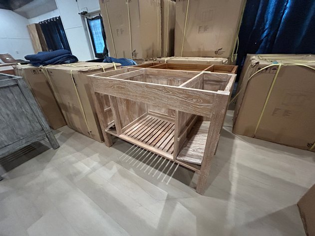 Image for Live Edge Suar Table, Bathroom Vanities & Teak Furniture (158171)