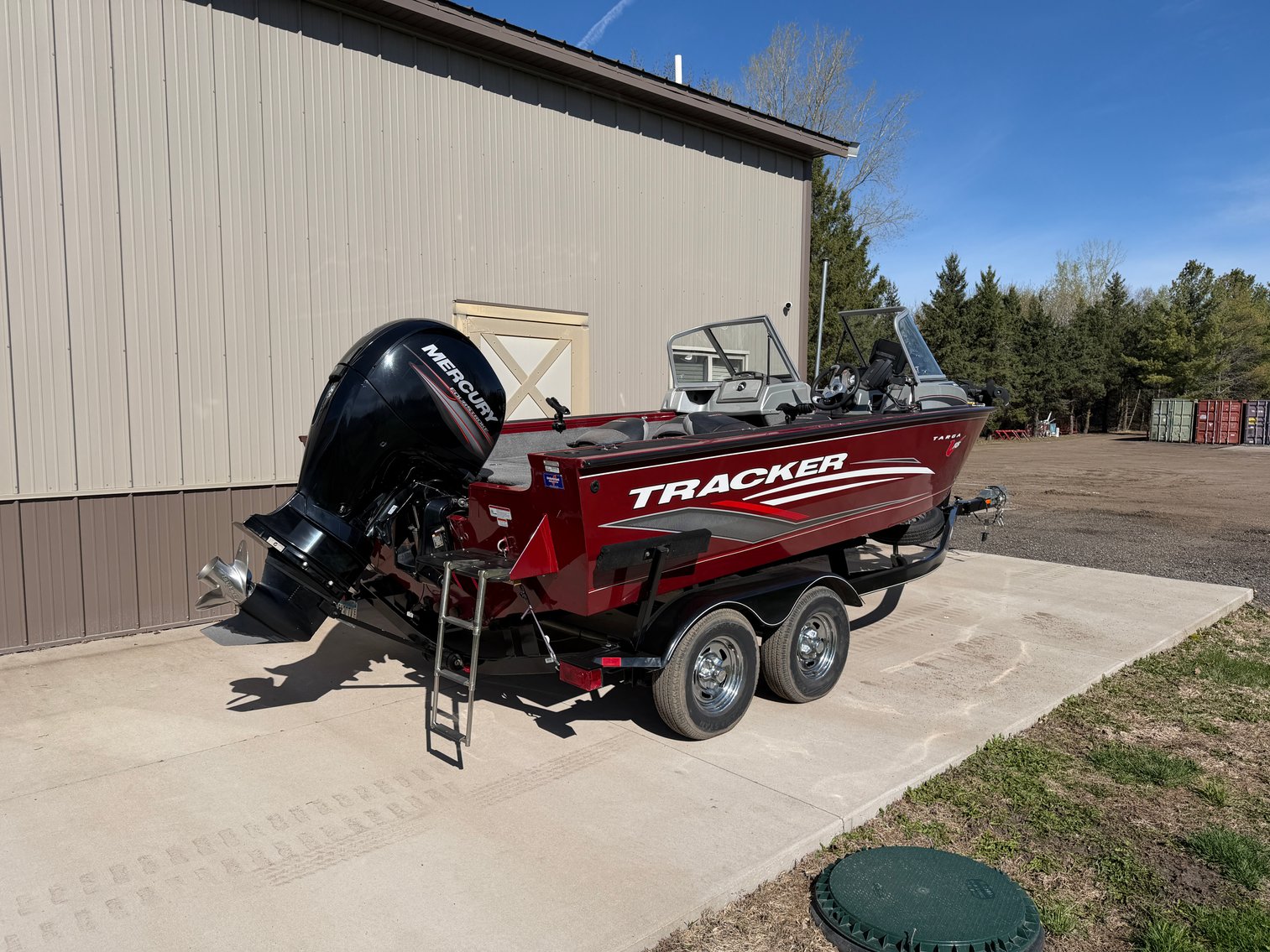 2016 Tracker Targa V18 Combo Boat With Trailer